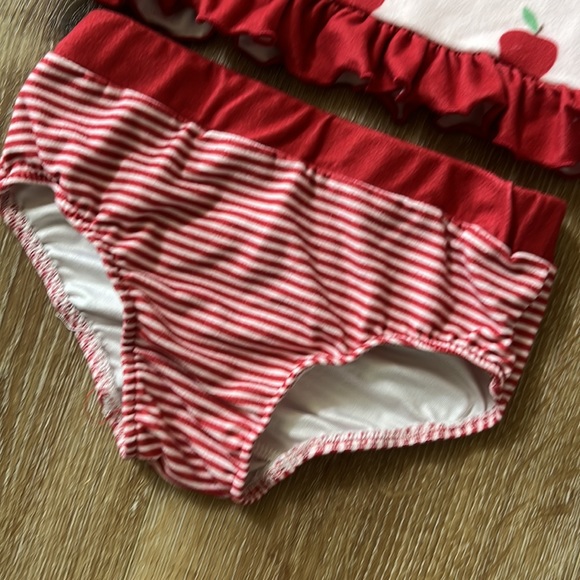 SweetHoney Apple Loungewear Pajama Set 4T - Picture 3 of 6